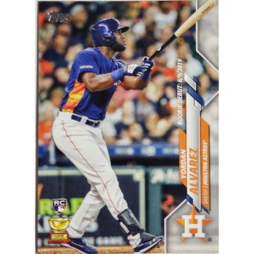 2020 Topps Update Yordan Alvarez #U-300 Rookie Card (RC) Debut - Houston Astros*