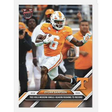 Dylan Sampson RC Ties Vols TD Record 2024 Bowman U Now Football Card 30 PRESALE*
