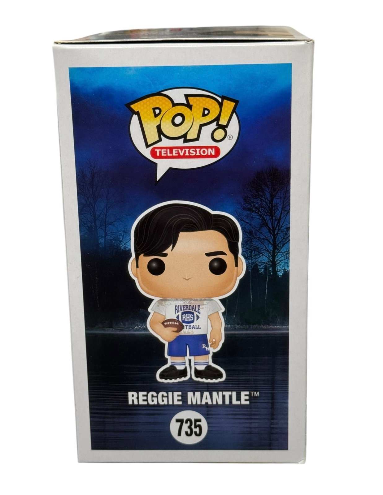 Reggie Mantle Funko Pop 735 Riverdale TV series football figure in RHS uniform in display box