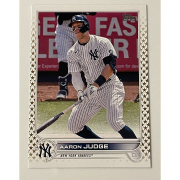 2022 Topps Series One Aaron Judge #99 MLB NY Yankees MVP-HRs Red Stars ALL RISE!