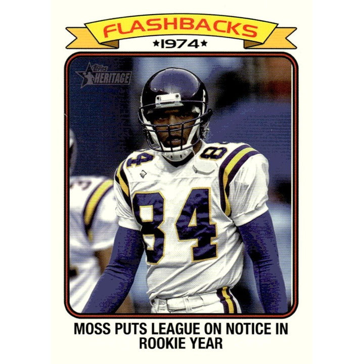 2023 Topps Composite Randy Moss* 1974 Flashback NFL Minnesota Vikings Card FF-18