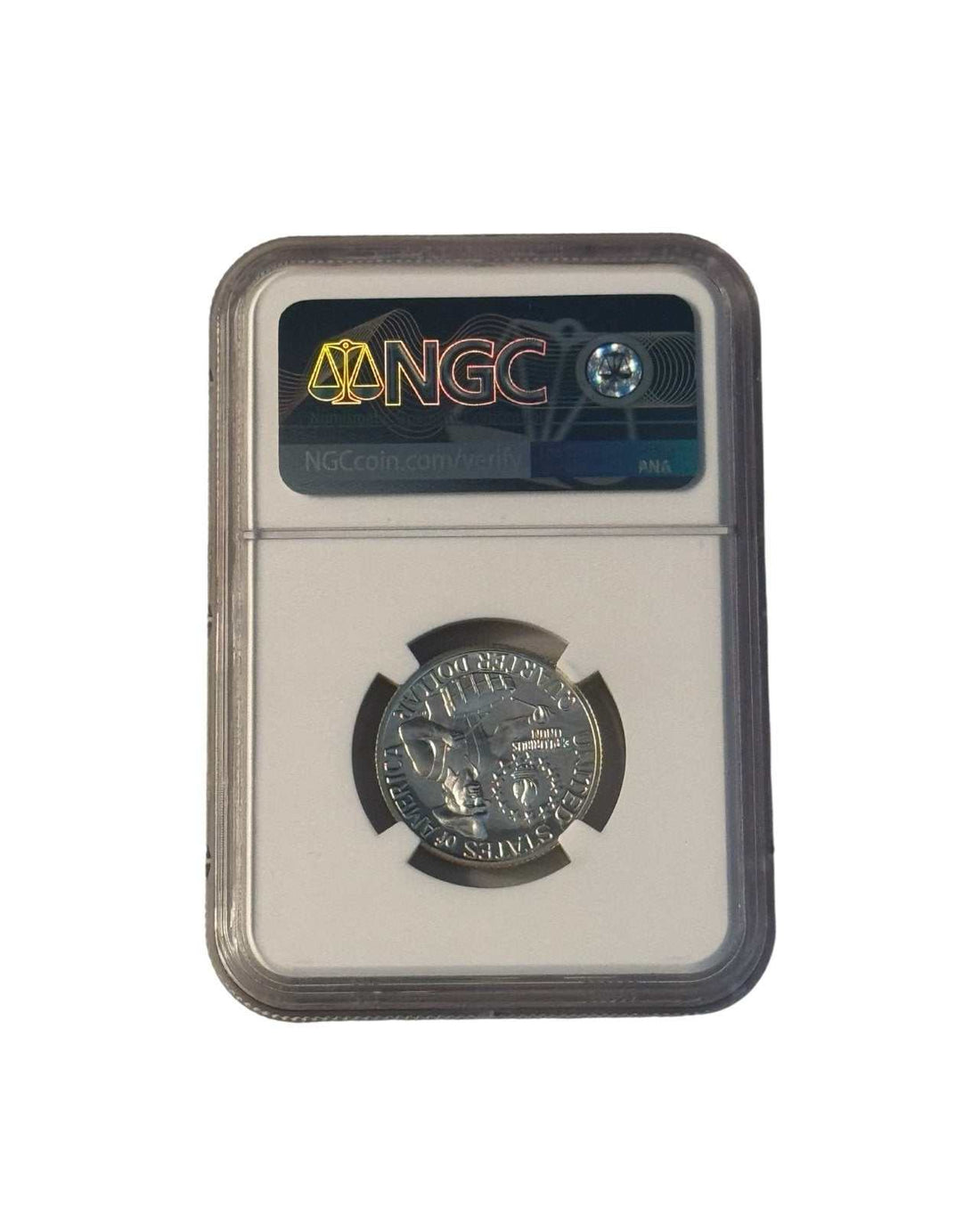 1976‑S NGC Bicentennial Silver Washington Quarter PF68 Cameo in capsule