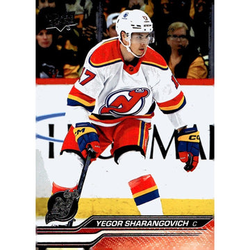 Yegor Sharangovich 2023-24 Upper Deck Series 2 Update NHL Devils Hockey 361 Card