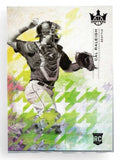 Cal Raleigh RC 2022 Panini Diamond Kings Seattle Mariners baseball card near mint condition
