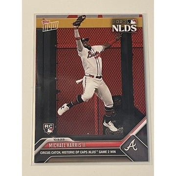 2023 Topps NOW Michael Harris II RC Circus Catch Caps DP MLB ATL Braves Card 984