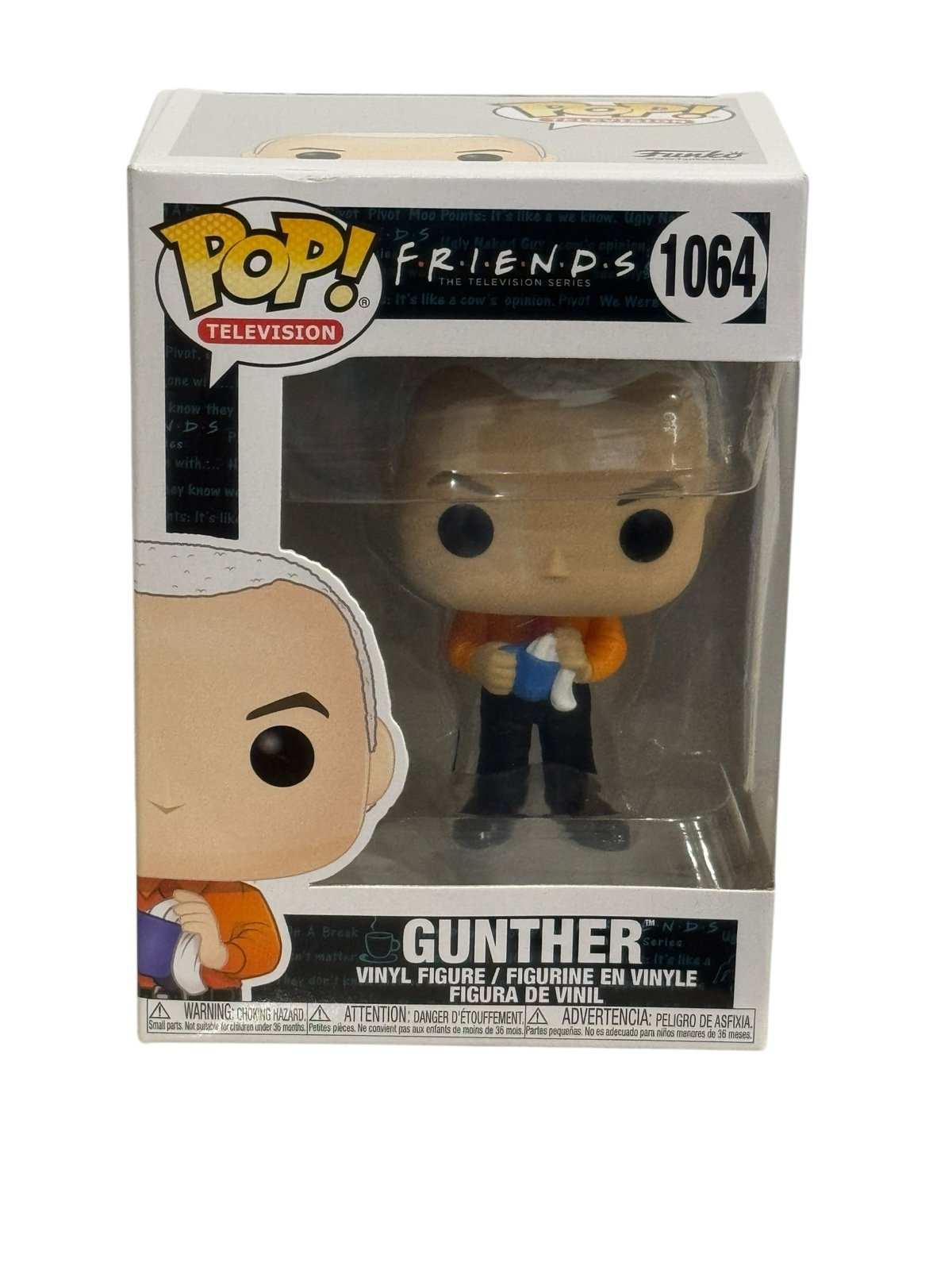 Funko Pop Friends Gunther #1064 vinyl figure collectible in factory box