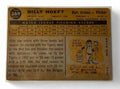 1960 Topps Billy Hoeft Baltimore Orioles pitcher vintage baseball card back with stats and bio