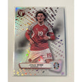 TOPPS PRISTINE UEFA Road EURO 2024 Jonas Wind Denmark Futbol Refractor Card 36