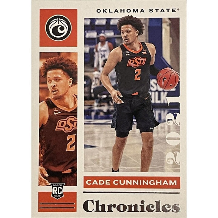 2021-22 Chronicles ROOKIE CARD #1 CADE CUNNINGHAM RC - NBA DETROIT PISTONS Card*