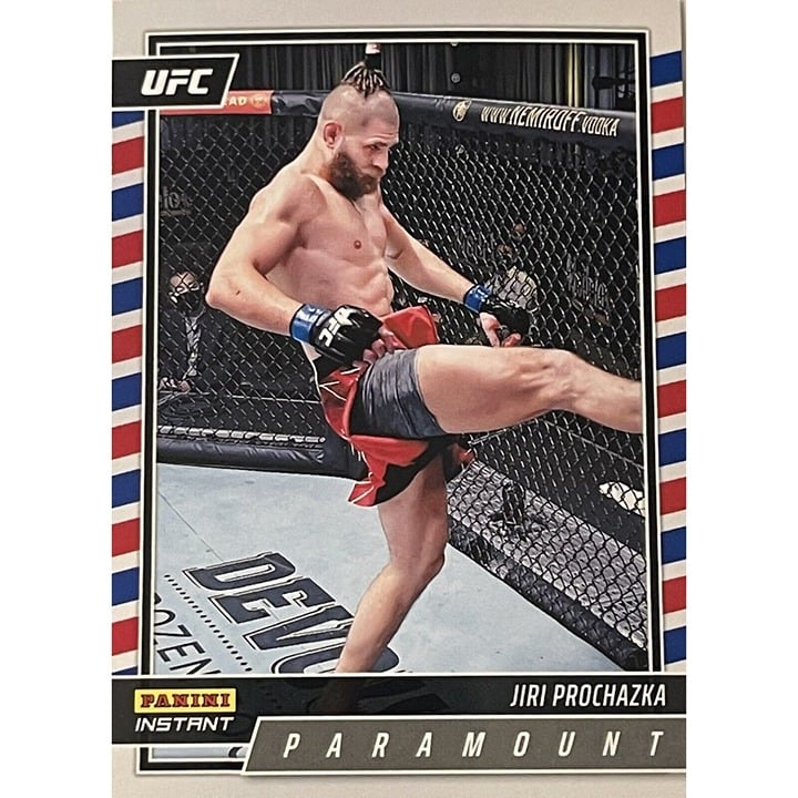 JIRI PROCHAZKA 2022 Panini Instant UFC Paramount MMA trading card #P23 limited to 700