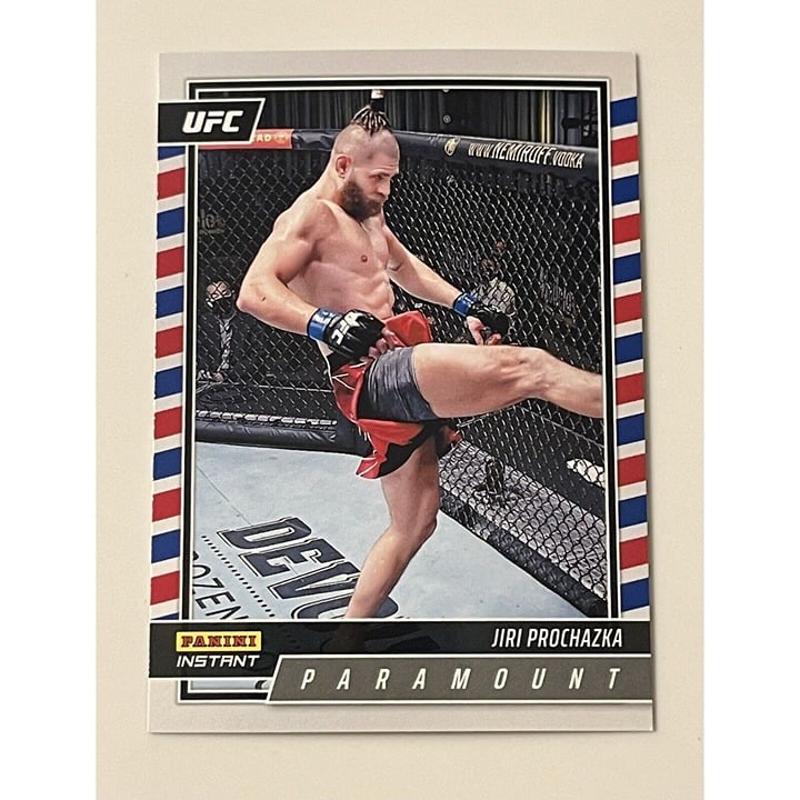 JIRI PROCHAZKA 2022 Panini Instant UFC Paramount MMA trading card #P23 limited edition