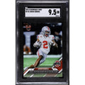 SGC 9.5 graded Emeka Egbuka RC 2024-25 Bowman U NOW Ohio State Buckeyes football card limited print