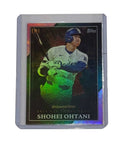 2024 Shohei Ohtani Dodgers Topps All-Team Designated Hitter Mint Refractor card in protective holder