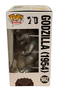 Funko Pop Movies Godzilla 1954 #1662 BAM Exclusive silver vinyl figure in box