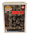 Funko Pop Movies Godzilla 1954 BAM Exclusive vinyl figure box back view