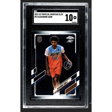 Alexandre Sarr RC 2021-22 Topps Chrome Overtime Elite - NBA Rookie #13 - SGC 10*