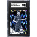 Harvey Elliott 2021-22 Topps Chrome UEFA Champions League black and white RayWave card graded SGC 10