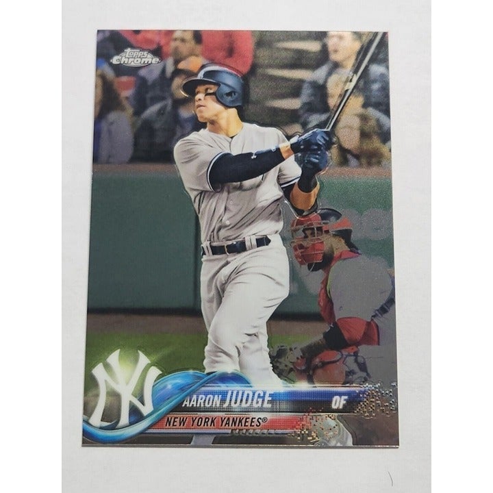 Aaron Judge* 2018 TOPPS Chrome Card #1 - MLB New York Yankees Baseball ALL RISE!