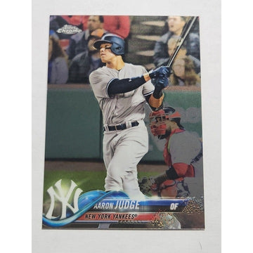 Aaron Judge* 2018 TOPPS Chrome Card #1 - MLB New York Yankees Baseball ALL RISE!