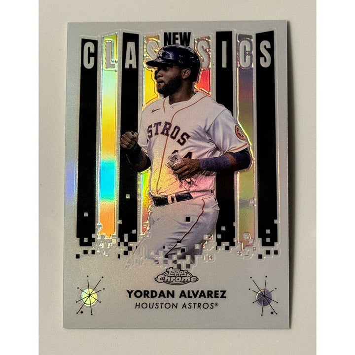 2022 Topps Chrome Baseball New Classics Yordan Alvarez MLB Astros Baseball NC-12