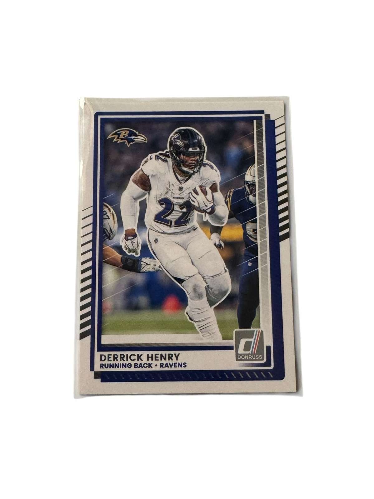 Derrick Henry 2025 Donruss Strong Centering NFL Baltimore Ravens RB card