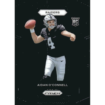 2021 Panini Prizm - Aiden O'Connell* Debut Signatures - NFL LV Raiders Card #360