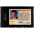 Joe Namath 1989 Pro Set Announcers collectible NFL New York Jets football card in protective case