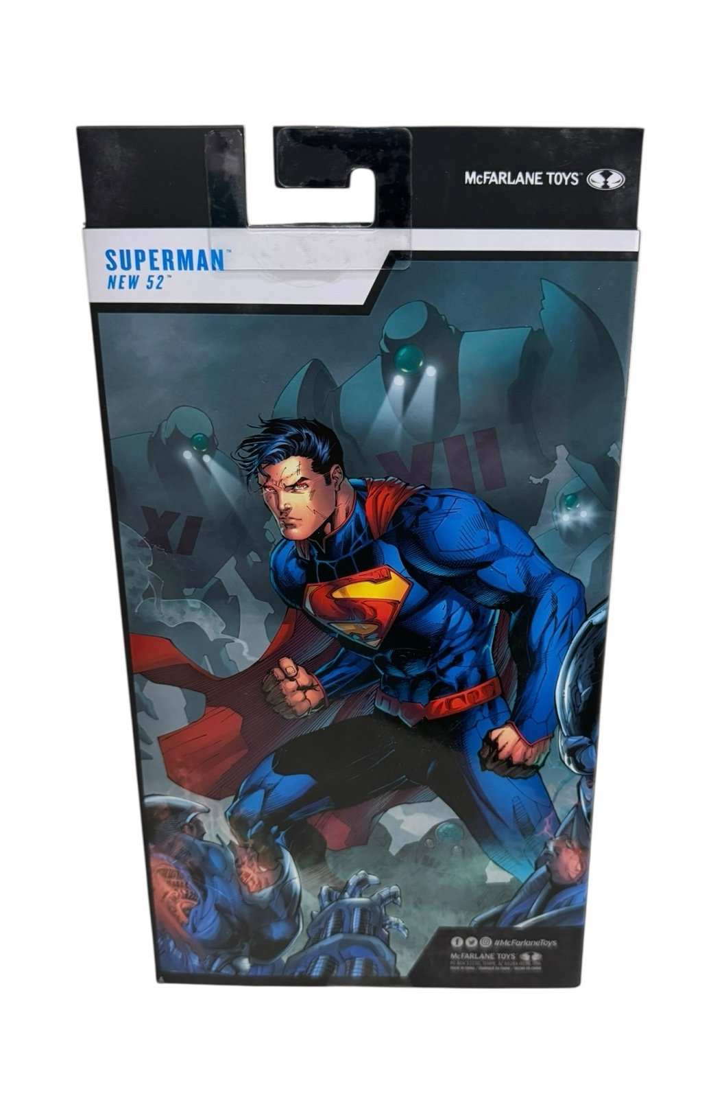 McFarlane DC Multiverse Superman New 52 Gold Label 7-inch action figure packaging