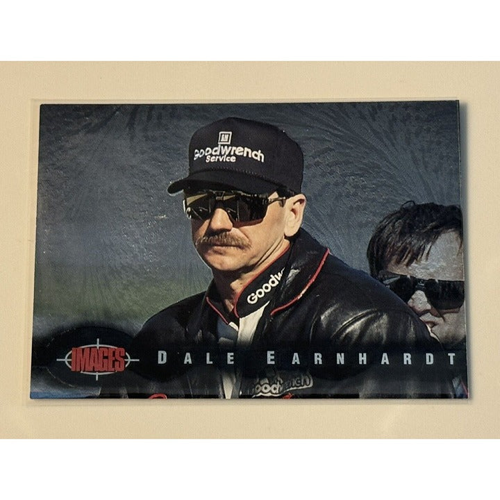 1995 Classic Finish Line Dale Earnhardt 95 Silver Card 50 Goodwrench Winston Cup