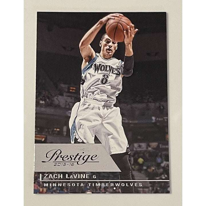 Zack Lavine 2015-16 Panini Prestige NBA Minnesota Timberwolves basketball card
