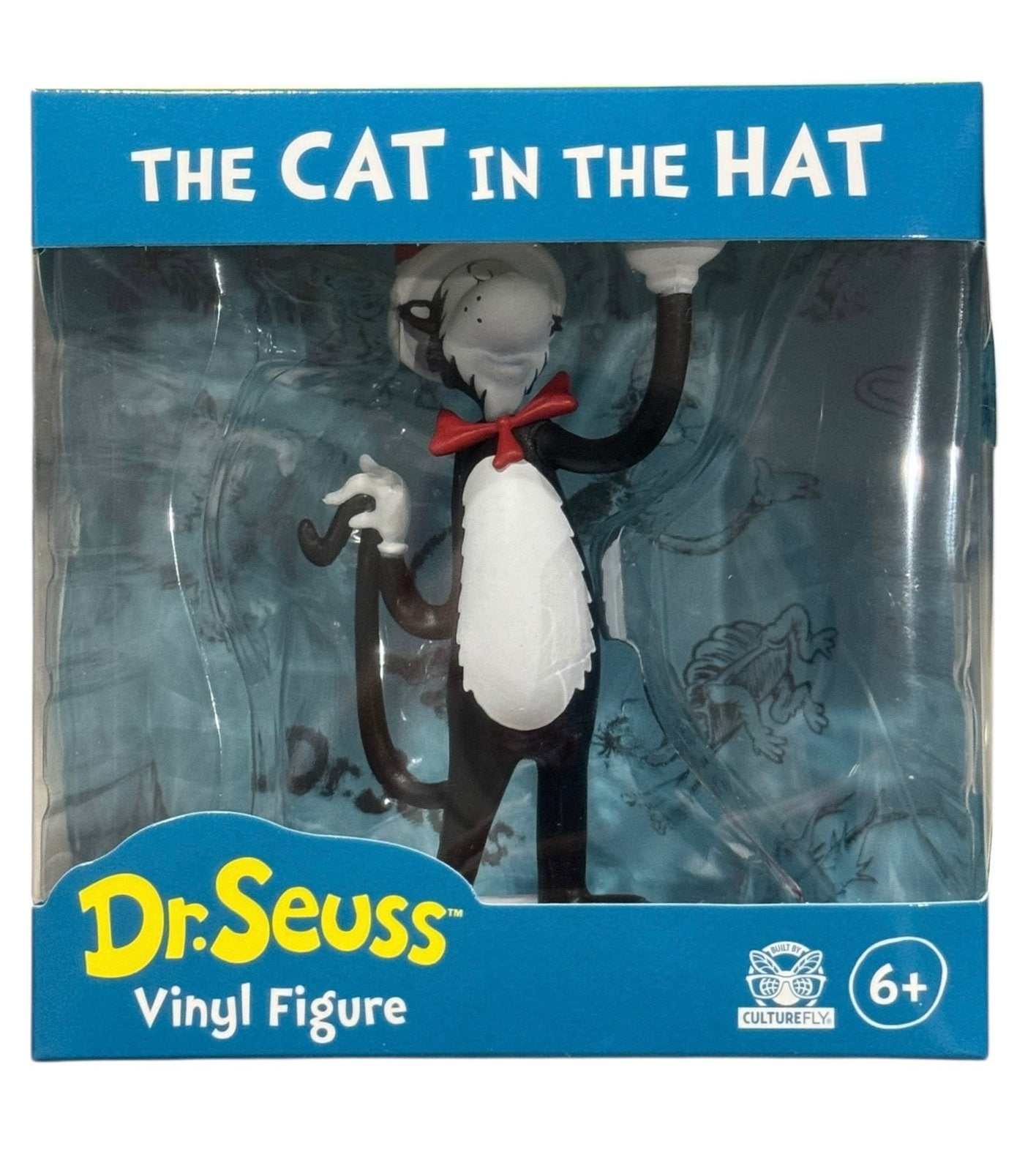 The Cat in the Hat Dr Seuss vinyl figure in packaging