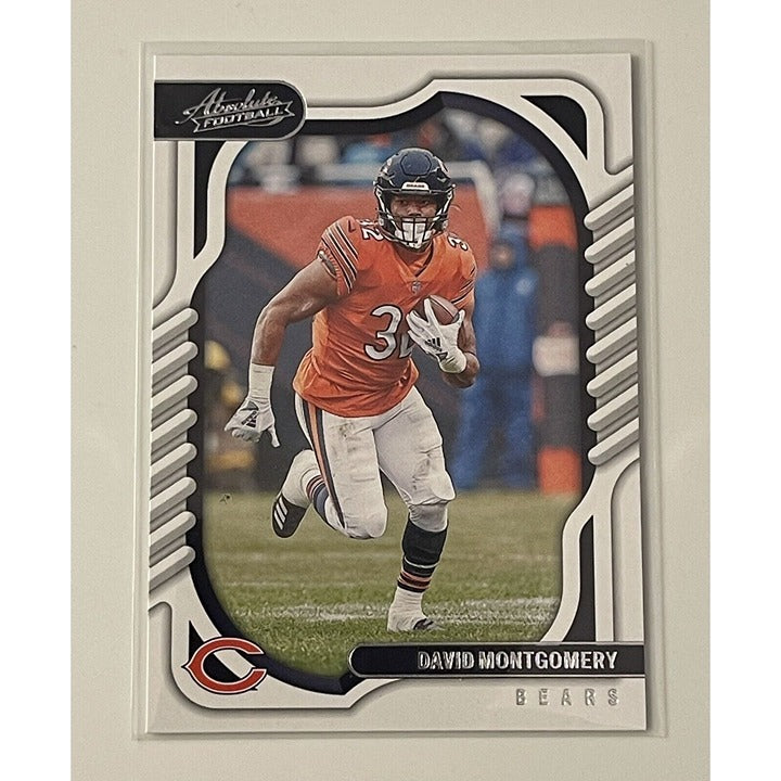 2022 Panini Absolute David Montgomery* NFL Chicago Bears/Lions Football Card #16