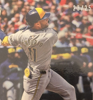 23/25* Jackson Chourio RC* 2024 MLB TOPPS NOW - MLB Brewers Rookie Baseball #104