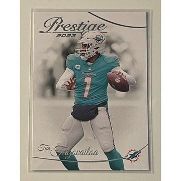 Tua Tagovailoa* NFL Miami Dolphins 2023 Panini Prestige AFC - Football card #185