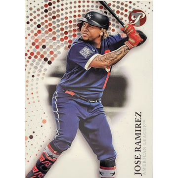 2022 Topps Pristine JOSE RAMIREZ* Refractor SP MLB Cleveland Guardians Card #284