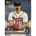 2022 Topps Now Spencer Strider rookie card Atlanta Braves Outstanding Rookie of the Year MLB trading card