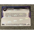 2022 Topps NOW Spencer Strider Rookie card Atlanta Braves Outstanding Rookie of the Year