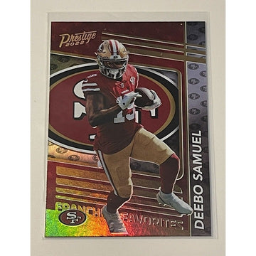 2022 Panini Prestige Franchise Favorites Holo Deebo Samuel - NFL SF 49ers #FF-11