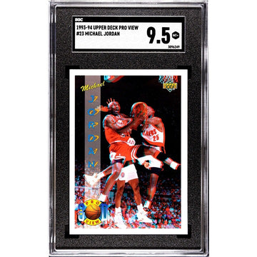 1993 Upper Deck Pro View 3-D Michael Jordan* #23 NBA Chicago Bulls HOF - SGC 9.5