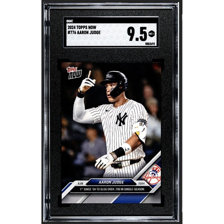 2024 Topps Now Aaron Judge MLB New York Yankees #776 - MVP 700 Slug/04 - SGC 9.5