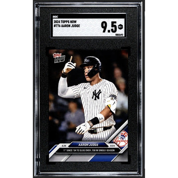 2024 Topps Now Aaron Judge MLB New York Yankees #776 - MVP 700 Slug/04 - SGC 9.5