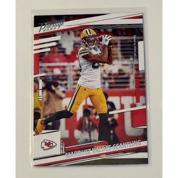 2022 Prestige Marquez Valdes-Scantling - Card #109 - NFL AFC Kansas City Chiefs