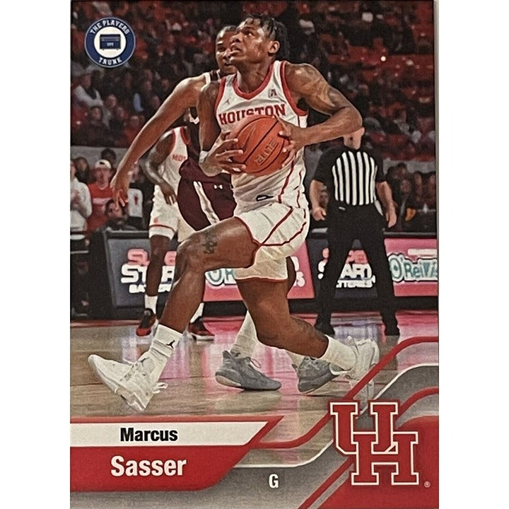 Marcus Sasser 2022 Campus Collection Houston Cougars basketball trading card