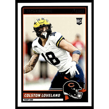 2025 Panini Score NFL Football Card #31 Colston Loveland Rookie Bears Near Mint