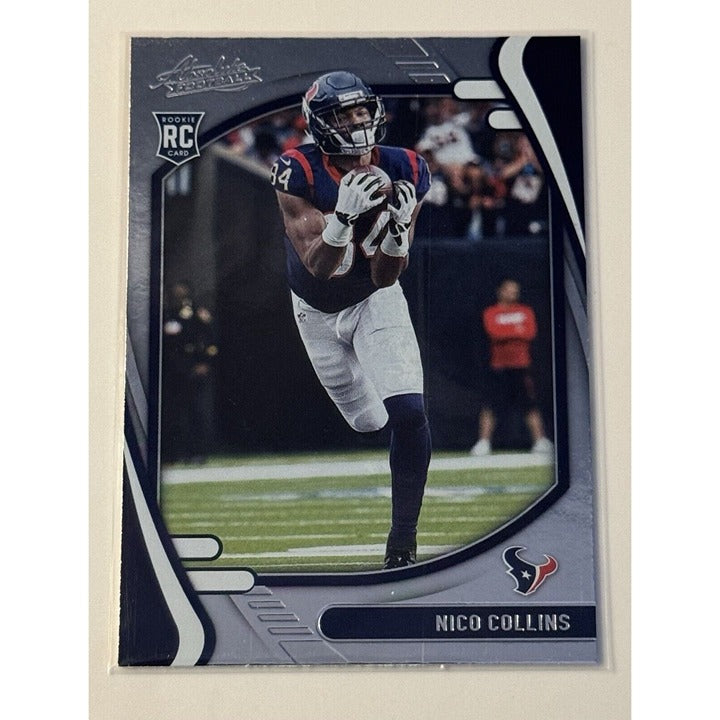 2021 Panini Absolute Rookies Nico Collins RC* NFL AFC Houston Texans - Card #127
