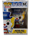 Peter Pez Funko Pop 52 vinyl figure in original packaging from PEZ Ad Icons series