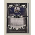 Jahan Dotson 2022 Leaf Metal Draft Purple Crystals Parallel NFL Commanders rookie football card