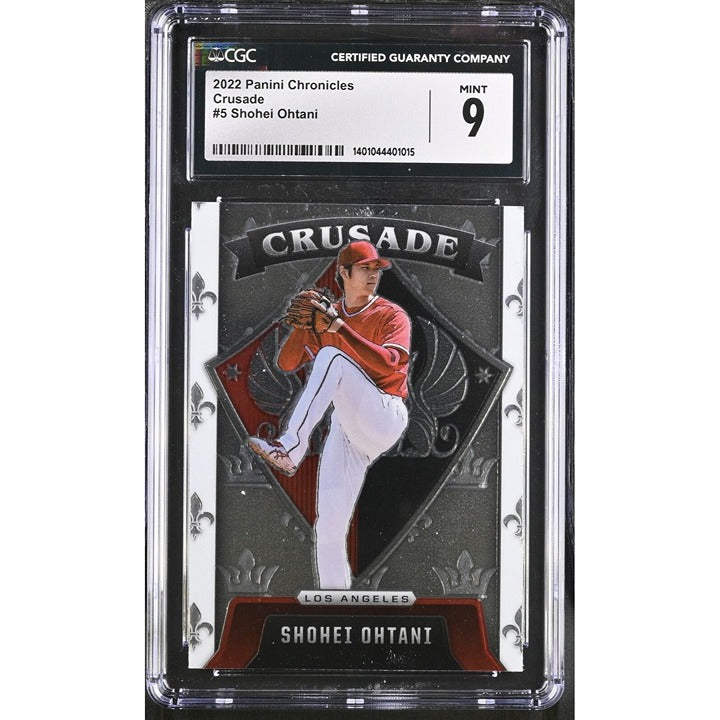 2022 Panini Chronicles Crusade - MLB Los Angeles Angels - Shohei Ohtani #5 CGC 9