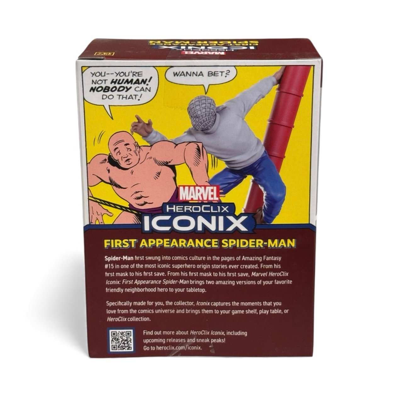 Marvel HeroClix ICONIX First Appearance Spider-Man factory sealed collectible box