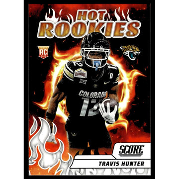 Travis Hunter Rookie - 2025 Panini Score NFL Football Card 2 Near Mint - Jaguars